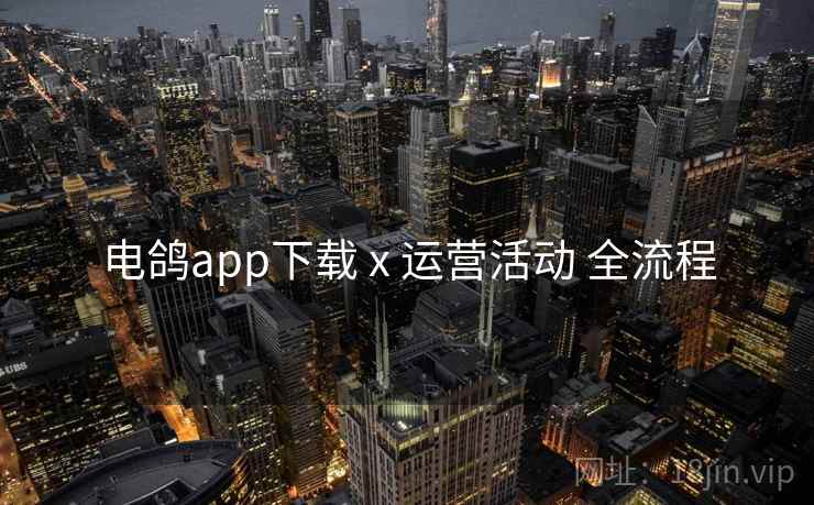 电鸽app下载 x 运营活动 全流程